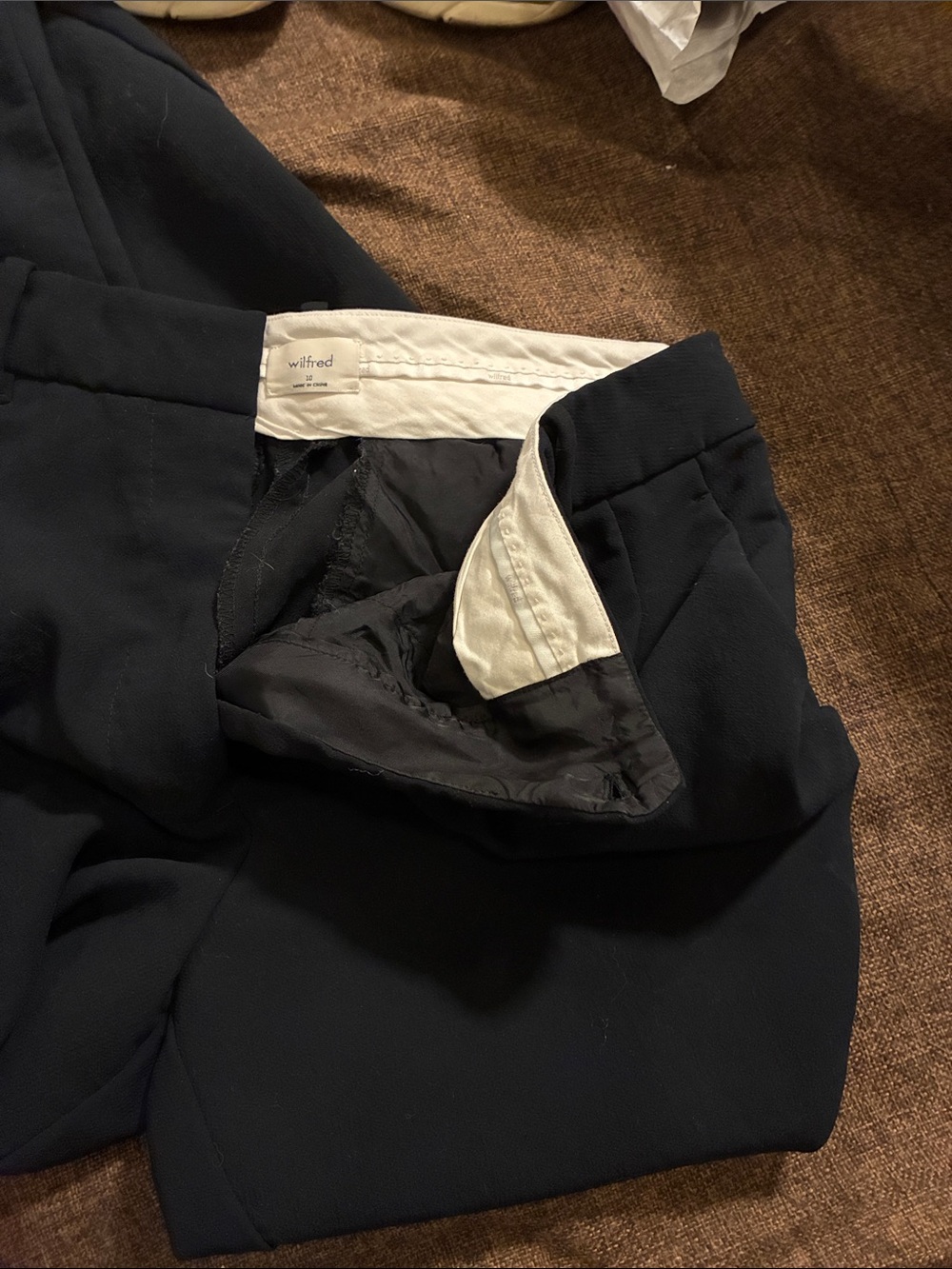 Wilfred Navy Women's Tailored Dress Pants